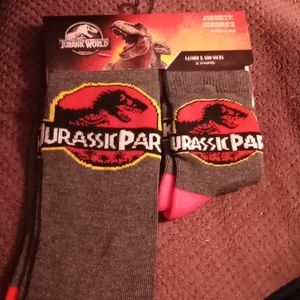 JURASSIC PARK DADDY & ME SOCKS SET